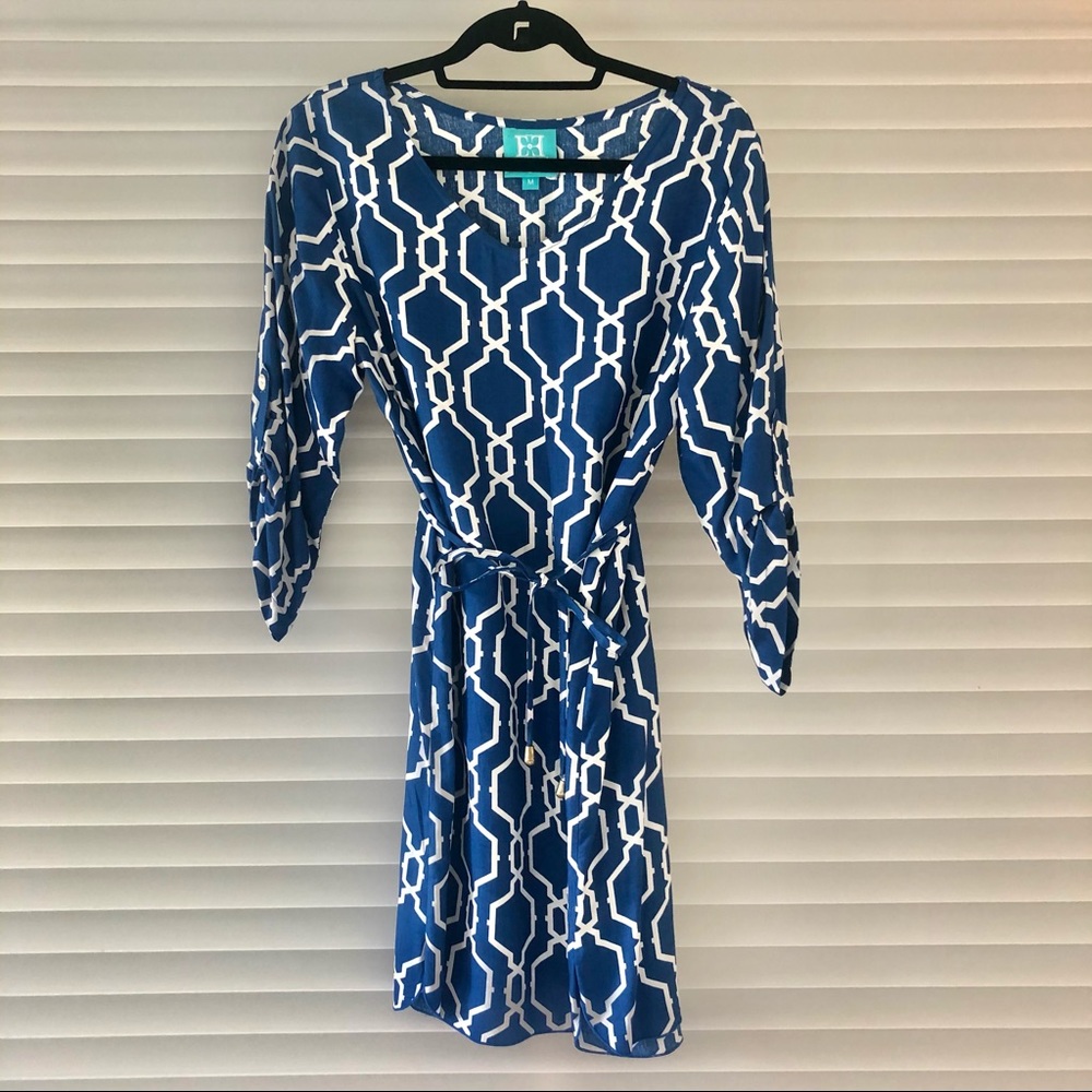 Tie waist dress
